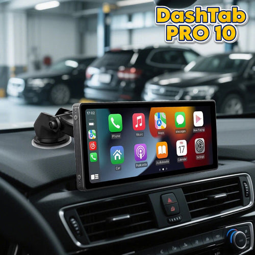 DashTab™ PRO 10 - Car Infotainment Unit + Front Dashcam + Reverse Parking Camera