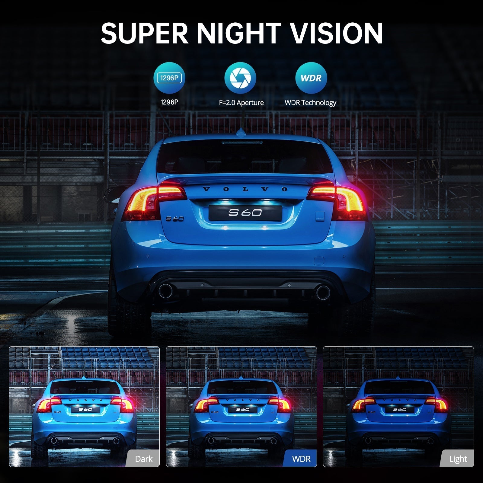 Front Dashcam Set - Full HD 1080P